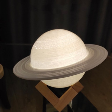 LED лампа 3D Saturn (5833)