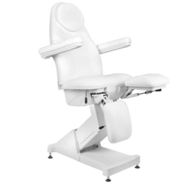 Kosmetoloģijas krēsls Basic 156 Pedi 3 White