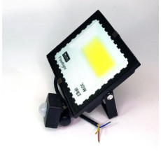 LED prožektors ar kustības sensoru 30W 6500K IP67