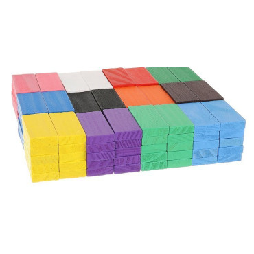 Домино Деревянные блоки Colorful 1131 XL 9397