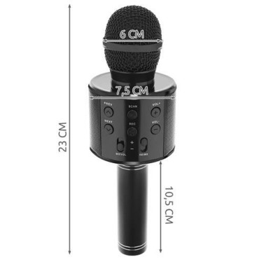 Микрофон Караоке Black (8995)