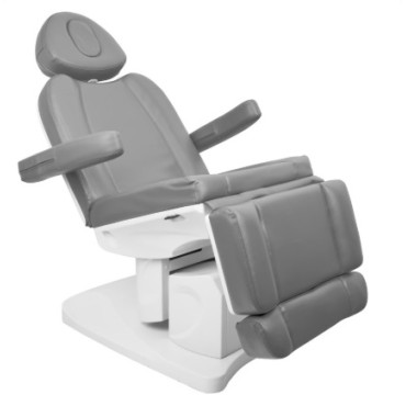 Косметологическое кресло Azzurro 708A 4 Grey С подогревом