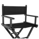 Vizāžista krēsls Aluminum Glamour Black Vizāžista krēsls Aluminum Glamour Black