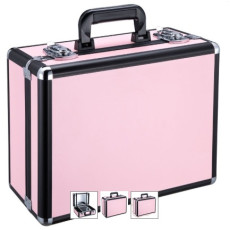 Kosmētikas koferis Glamour 9500K Pink