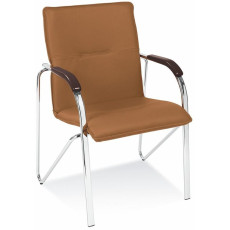 Apmeklētāju krēsls SAMBA brown
