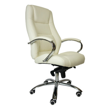 Офисное кресло Kron Leather Cream