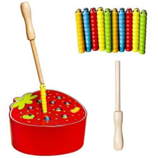 Деревянная игра магнитная клубничка (10978)
