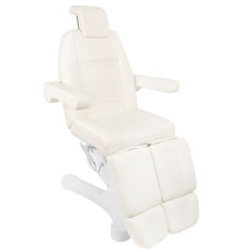 Kosmetoloģijas krēsls A-207C Pedi White/Ivory
