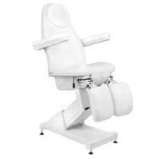 Kosmetoloģijas krēsls Basic 156 Pedi 3 White