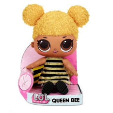 L.O.L. Surprise! Neon Q.T. Huggable Soft Plush Doll Queen Bee