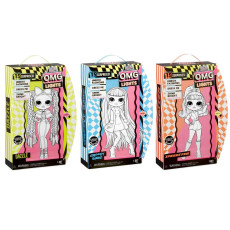 L.O.L. Surprise OMG Doll Lights Series Speedster/Dazzle/Groovy Babe Assortment (3шт.)