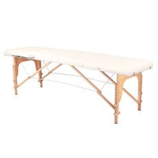 Складная массажная кушетка Komfort 2 Wood Cream