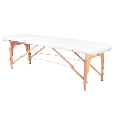 Складная массажная кушетка Komfort 2 Wood White