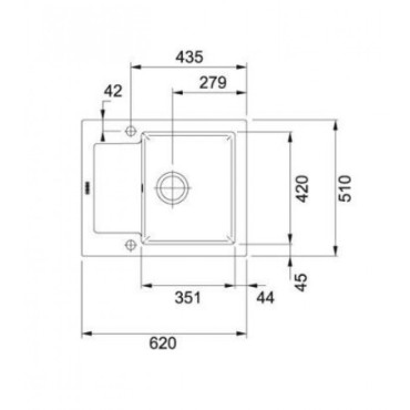 Franke MRK 611-62 (7 цветов)