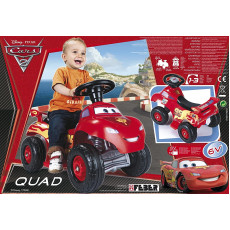 Feber Quad Battery 6V Cars Lightning McQueen