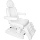 Kosmetoloģijas krēsls Azzurro 803AS Pedi 2 Power White
