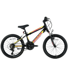 Bērnu velosipēds Bisan 20 KDX2600 (PR10010392) melns/dzeltens/rozā