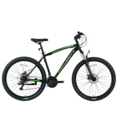 Kalnu velosipēds Bisan 26 MTS4600 MD (PR10010447) melns/zaļš (18)