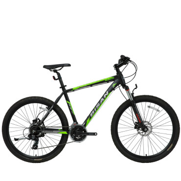 Горный велосипед Bisan 29 MTX7050 HD (PR10010451) черный/зеленый (19)