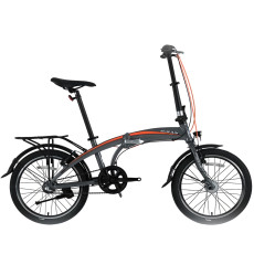 Складной велосипед Bisan 20 FX3500 NX3 (PR10010408) серый/оранжевый