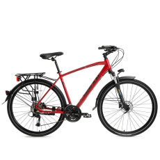 Туристический велосипед Bisan 28 TRX8500 (PR10010353) красный/черный (22)