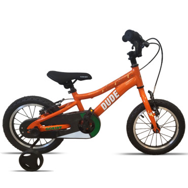 Детский велосипед GoKidy 14 Dude (DUD.1401) оранжевый