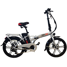 Elektriskais velosipēds RKS 20 MX25 Pro pelēks