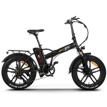 Elektriskais velosipēds RKS 20 RSIII Pro melns matēts