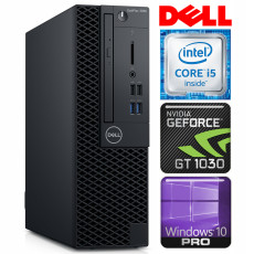 DELL 3060 SFF i5-8500 16GB 256SSD M.2 NVME+2TB GT1030 2GB DVD WIN10Pro