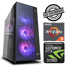 INTOP Ryzen 5 5600X 16GB 240SSD M.2 NVME RTX4060 8GB no-OS