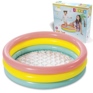 Детский бассейн 3 цвета 86 x 25 см INTEX 58924