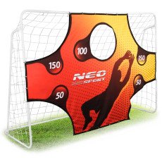 Футбольные ворота 245 x 155 x 80 см с мишенью Neo-Sport