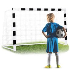 Футбольные ворота 300 x 200 x 90 см NS-465 чёрно-белые