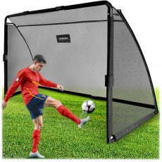 Футбольные ворота 300 x 200 x 90 см NS-497 чёрные