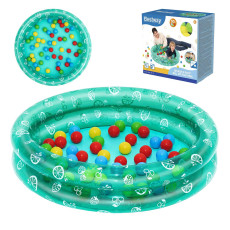 Piepūšams baseins dla Dzieci z ar bumbiņām 91x20cm Bestway 51141
