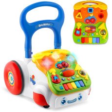 Ходунок-обучалка с музыкой 2 в 1 RK-744 Ricokids — белый