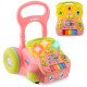 Ходунок-обучалка с музыкой 2 в 1 RK-744 Ricokids — розовый
