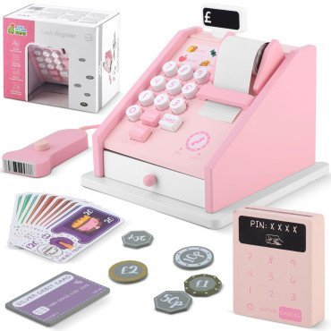 Деревянная игрушечная касса RK-868 Ricokids