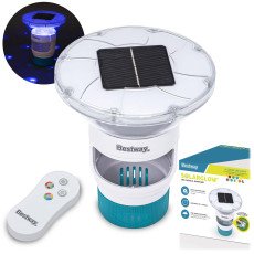 Дозатор хлора-плавучая таблетница с LED-подсветкой Bestway 58943