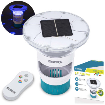 Дозатор хлора-плавучая таблетница с LED-подсветкой Bestway 58943