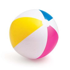 Надувной пляжный мяч «Радуга» INTEX Ø61 см (59030)
