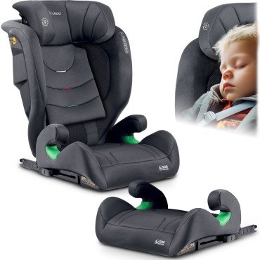 Автокресло Nukido Louis Soft серое 15–36 кг ISOFIX