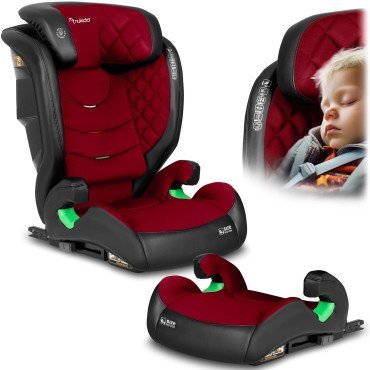 Автокресло Nukido Louis, чёрно‑красный, 15–36 кг ISOFIX