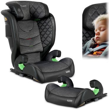 Автокресло Nukido Louis, чёрно‑серый, 15–36 кг ISOFIX