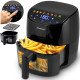 Airfryer Berdsen BD-658, 4 l, 1500 W, melns