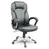 Кожаное офисное кресло Sofotel EG-222 — чёрное
