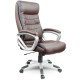 Кожаное офисное кресло Sofotel EG-226 — коричневое