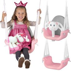 Кокон‑качели «Мишка» 3 в 1 Ricokids розовые