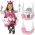 Кокон‑качели «Мишка» 3 в 1 Ricokids розовые