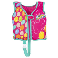 Bērnu mācību glābšanas veste rozā M/L Bestway 32177